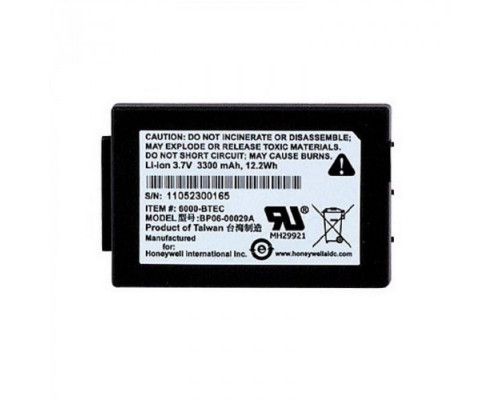 Аккумулятор для Honeywell Dolphin 6500, 3300 мАч
