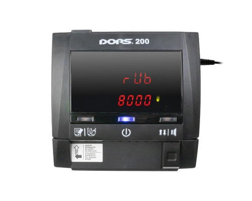 Детектор банкнот DORS 200 (без аккумулятора)