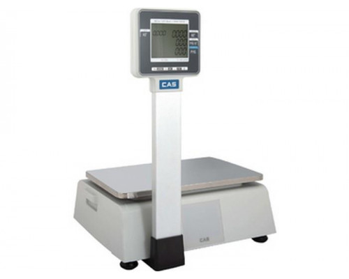 Весы с печатью этикеток CAS CL3000J-15P (TCP-IP)