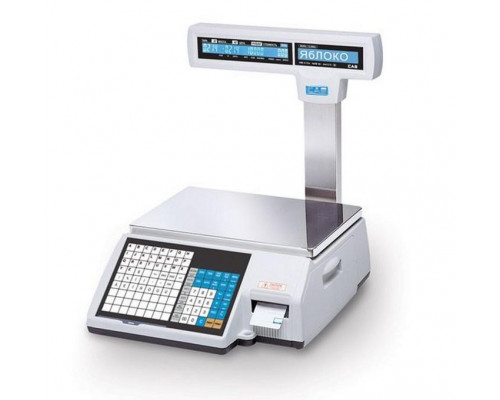 Весы с печатью этикеток CAS CL5000J-6IP (TCP-IP)