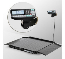 Весы платформенные с пандусом с печатью этикеток Масса-К 4D-LA-10/10-500_RP
