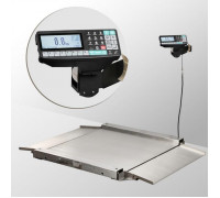 Весы платформенные с пандусом с печатью этикеток Масса-К 4D-LA.S-15/12-1000_RP