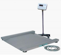 Весы платформенные CAS Геркулес T1-500 нерж. BSS, PDI