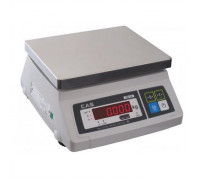 Весы фасовочные CAS SWII-2DD "SUS tray" (RS-232)