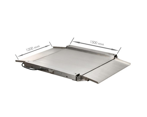 Весы платформенные с пандусом Масса-К 4D-LA.S-15/12-2000-AB