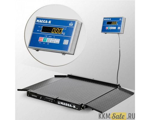 Весы платформенные с пандусом Масса-К 4D-LA-10/10-1000-AB(RUEW)