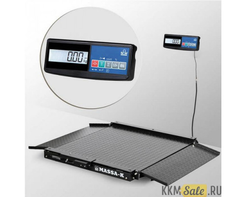 Весы платформенные с пандусом Масса-К 4D-LA-10/10-1000-A