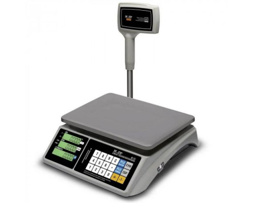 Весы торговые Mertech M-ER 328 ACPX-6.1 "TOUCH-M" (LCD, USB/RS-232)