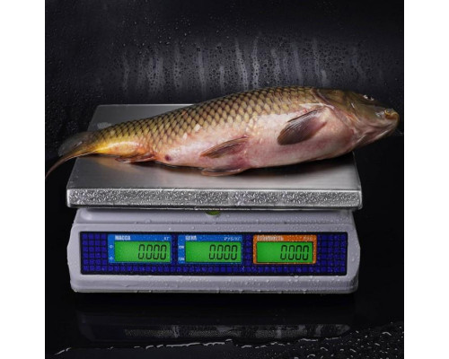 Весы торговые Mertech M-ER 329 AC-32.5 "Fisher" (LСD)