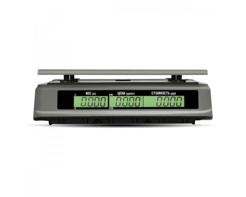 Весы торговые Mertech M-ER 328 AC-32.5 "TOUCH-M" (LCD, USB/RS-232, без АКБ)