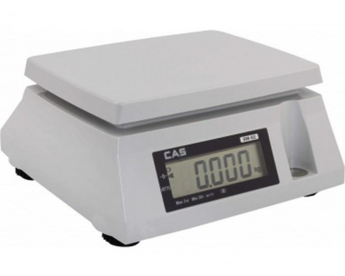 Весы фасовочные CAS SW-10DD "SUS tray" (RS-232)