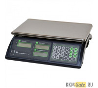 Весы торговые МЕХЭЛЕКТРОН-М ВР4900-15-2Д-АБ 10 (LCD, Темный)