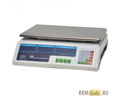 Весы торговые МЕХЭЛЕКТРОН-М ВР4900-30-2Д-ДБ 06 (LED)