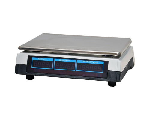 Весы торговые МЕХЭЛЕКТРОН-М ВР4900-30-2Д-ДБ 06 (LED)