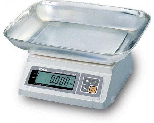 Весы фасовочные CAS SW-5 "Fish tray" (RS-232)