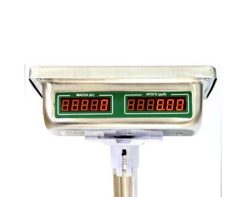 Весы напольные торговые МИДЛ МП 150 МДА Ф-3 (20/50; 600х800; нерж) "Красная армия"