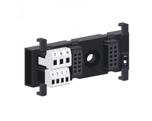 Каркас на 2 Z-модуля с подключением RS-485 и питания, арт. Z-PC-DINAL2-17.5