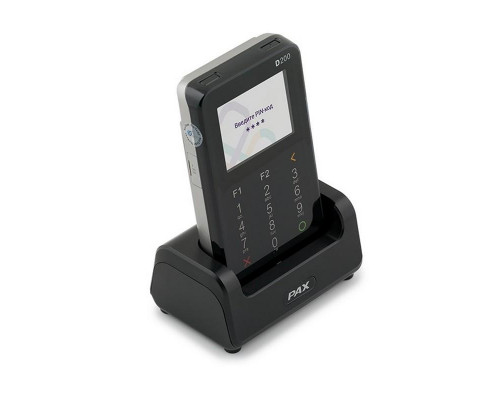 Пинпад банковский PAX D200 CTLS (3G/BT/WiFi) с коробом