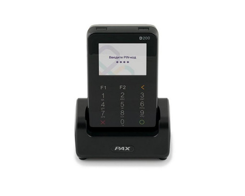 Пинпад банковский PAX D200 CTLS (3G/BT/WiFi) с коробом