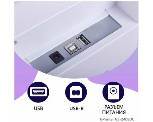 Принтер этикеток Proton by Gainscha DTP-4207 (203dpi, USB/USB-host/Ethernet)