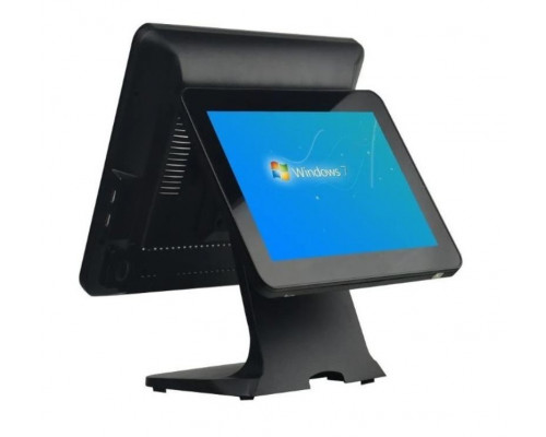Сенсорный терминал 15" OL-P10 (J4125, 8/128Gb, MSR, РСТ, подставка W7, второй монитор 15", WinIoT)